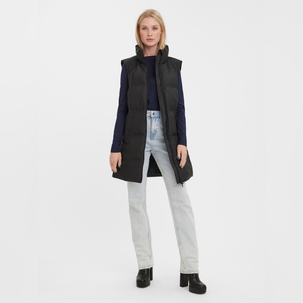 Vero Moda Black Longline Vest